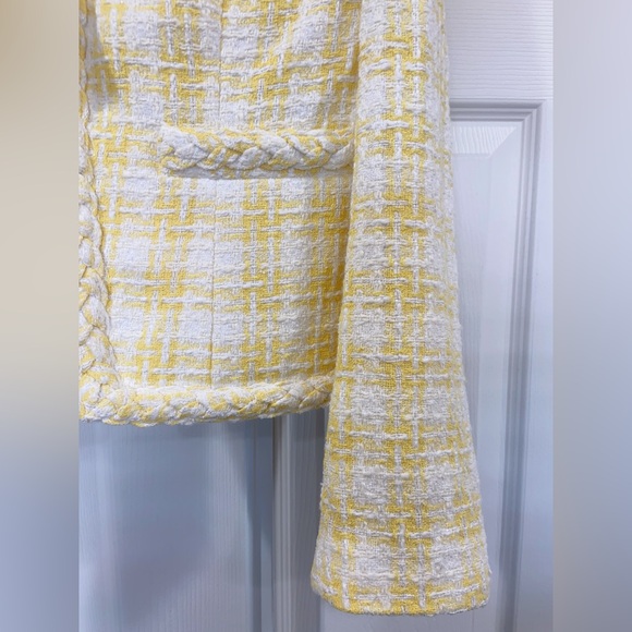 NWT $698 Veronica Beard Bryne Tweed Open-Front Jacket Blazer Jacket - Picture 12 of 15